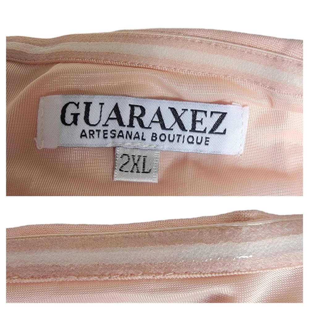 Guaraxez Exitosa Rose Jumpsuit Wide Leg Embroidered Romper Pink Boho Wom… - Picture 11 of 17